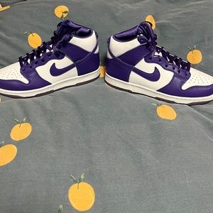 Nike Dunk High SP - Varsity Purple - Size 8 - New, Never Worn
